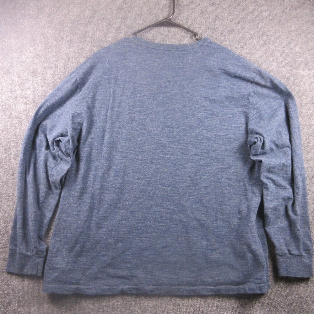 Polo Ralph Lauren Sweater Mens XL Blue‎ Classic Fit V Neck Pullover Pony Logo - Picture 2 of 6